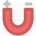 Anziehen Aufladen Magnet Symbol