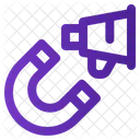 Anziehen Marketing Kunde Symbol