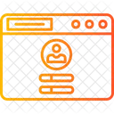 Anmelden Flussdiagramm Formular Icon