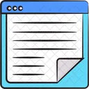 Papier Dokument Datei Icon