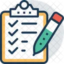 Medizin Notizen Diagramme Symbol