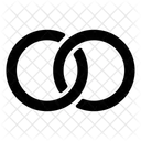 Anneaux Symbole Des Anneaux Embleme Icône