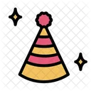 Chapeau Danniversaire Chapeau Celebration Icon