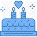 Anniversary Birthday Cake Icon