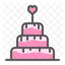 Cake Anniversary Celebration Icon