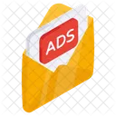 Courrier Publicitaire E Mail Correspondance Icône