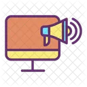 Annonce Marketing Annonce Marketing Marketing En Ligne Icône