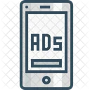 Mobile Annonces Publicite Icône