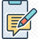 Annotated  Icon