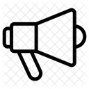 Announcement Glyph  Icon