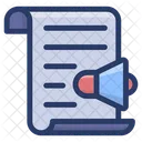 Announcement  Icon