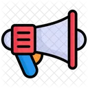 Announcement Megaphone Marketing アイコン