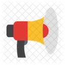 Announcement Megaphone Marketing アイコン
