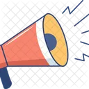 Announcement Megaphone Marketing アイコン