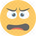 Sad Smiley Angry Icon