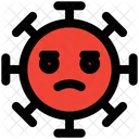 Annoyed Coronavirus Emoji Coronavirus Icon
