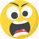 Sad Angry Emoji Icon