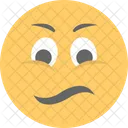 Annoyed Face  Icon