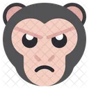 Annoyed Monkey  Icon