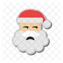 Annoyed santa claus  Icon