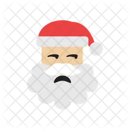 Annoyed santa claus  Icon