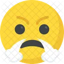 Frowning Angry Grinning Icon