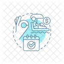 Work Annual Burnout Icon