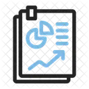 Annual Report Data Analysis Report Icon