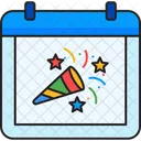 Ano Novo Celebracao Festa Icon