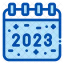 Año nuevo 2023  Icono