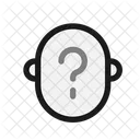 Anonimo Incognito Desconocido Icono