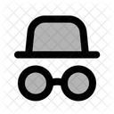 Irreconocible Horizontal Sin Rostro Icono
