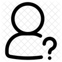 Usuario Anonimo Irreconocible Icono