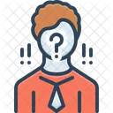 Anonymity Namelessness Facelessness Icon
