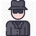 Anonymous Spy Agent Icon