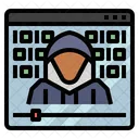 Anonymous Cybercrime Streaming Icon