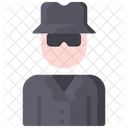 Anonymous Spy Agent Icon
