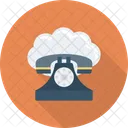 Anruf Cloud Mobil Symbol