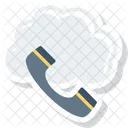 Anruf Cloud Mobil Symbol