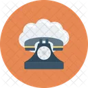 Anruf Cloud Mobil Symbol