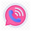 Anruf-Chat  Symbol