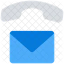 Anrufen E-Mail  Symbol