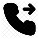 Anruf Telefon Weitergeleiteter Anruf Icon
