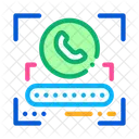 Anruf Passwort Dokument Symbol