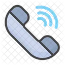 Mobiltelefon anrufen  Symbol