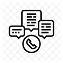 Anruf Center Support Icon