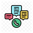 Anruf Center Support Icon