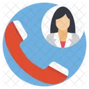 Anruf Telekommunikation Support Icon