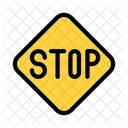 Stoppschild Stopp Verkehr Symbol