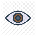 Blick Auge Blick Symbol